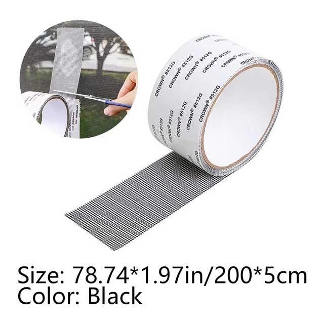 Self-Adhesive Window Mosquito Net – DIY Cuttable Anti-Insect Mesh Screen for Doors & Windows