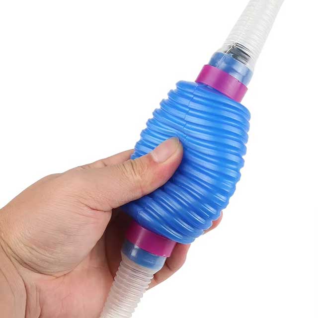 Semi-Automatic Aquarium Gravel Cleaner – Siphon Pump Vacuum for Water Change & Tank Cleaning