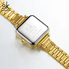Shengke Unique Women Square Watches Square Woman s Golden Quartz Wristwatch Minimalism Casual Dress Watch for.jpg 220x220.jpg 4