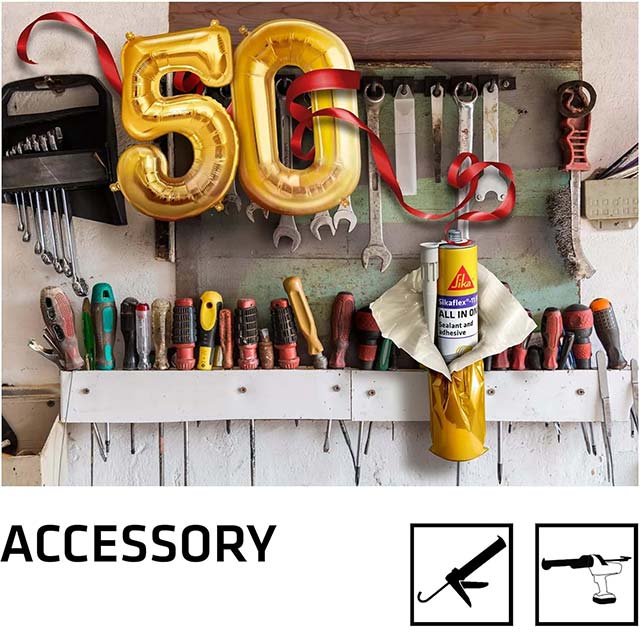 Sika Sikaflex 11FC Purform 300ml – Multipurpose Moisture Curing Elastic Adhesive & Sealant for Interior & Exterior (White)