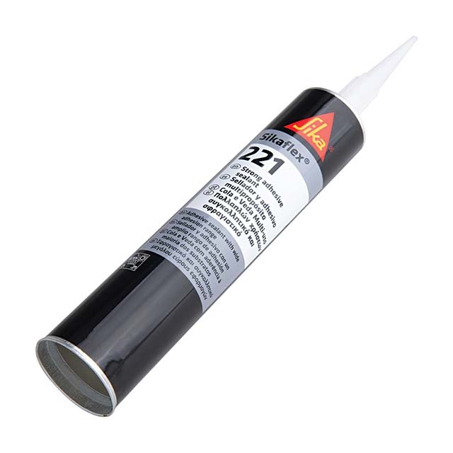 Sika Sikaflex 221 Multipurpose Sealant Cartridge 300ml – Black, High-Performance Adhesive & Weatherproof Sealant