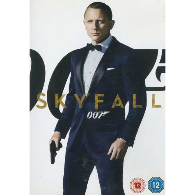 Skyfall (2012) DVD – Official James Bond 007 Film Featuring Daniel Craig & Javier Bardem | Region 2 Collection