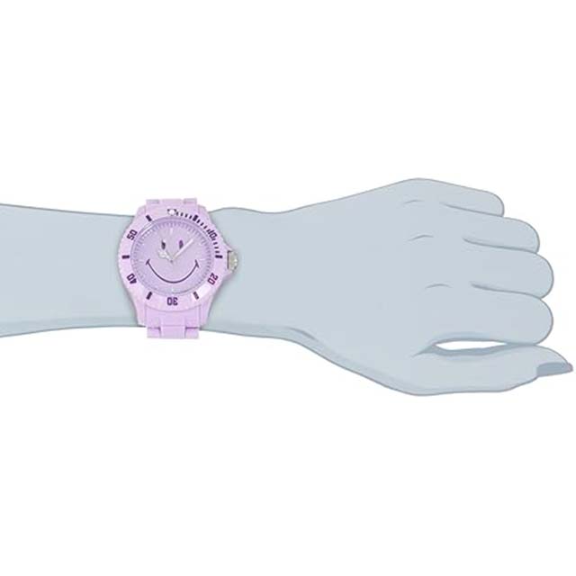 Smiley "Happy Time" Women's Pretty Pastel Purple Analogue Watch – Fashionable Timepiece WGS-PPPLV01