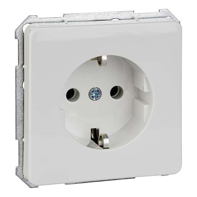 Plug Socket Plug-in Terminal Fab – Pure White