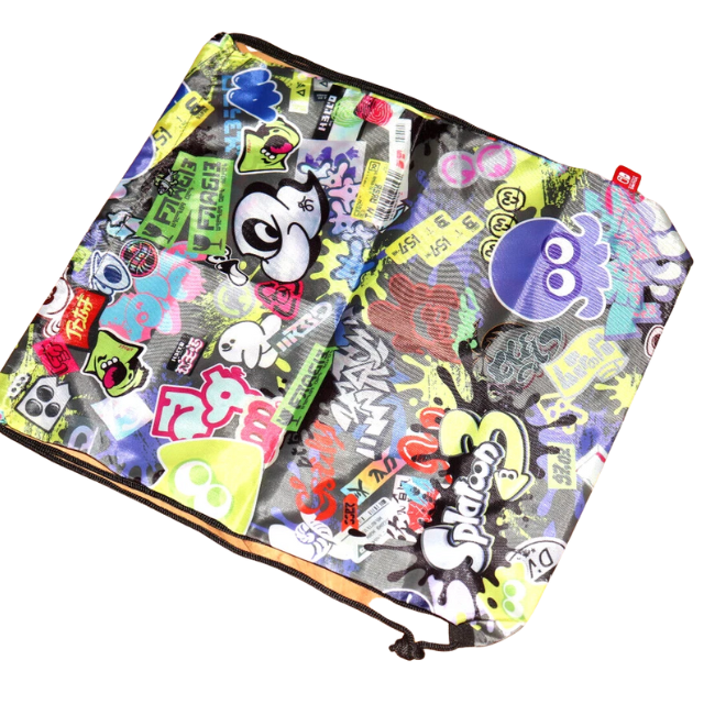 Splatoon 3 Promo Drawstring Bag – TURN GYM Nintendo Switch Small Sports Backpack
