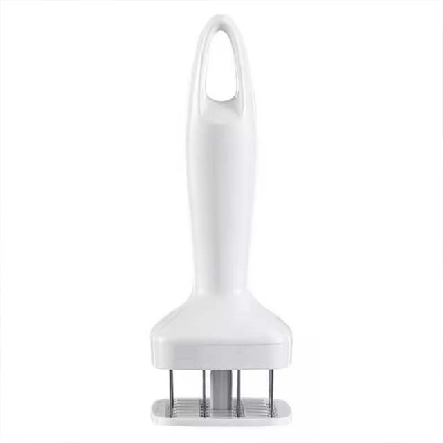 Stainless Steel Meat Tenderizer Hammer – Needle Punch Tool for Steak, Poultry & Tenderizing Meat Fibers