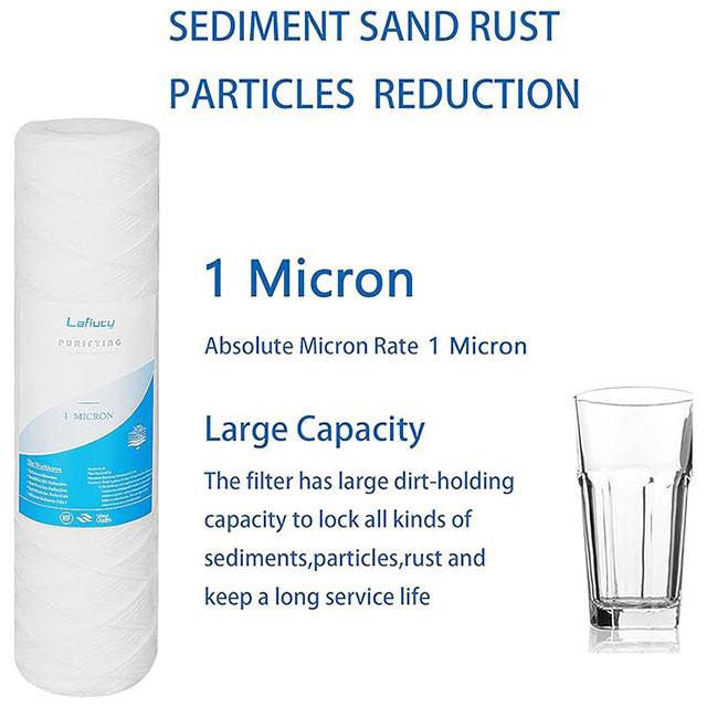 String Wound Sediment Water Filter