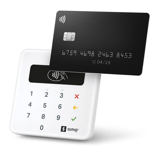 SumUp Air NFC/RFID Mobile Card Terminal – Contactless Payment Reader for Credit & Debit Cards, Apple & Google Pay