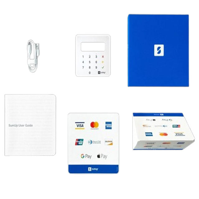 SumUp Air NFC/RFID Mobile Card Terminal – Contactless Payment Reader for Credit & Debit Cards, Apple & Google Pay