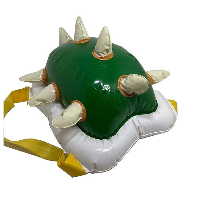 Super Mario Bowser Mini Inflatable Shell Spike Backpack – Kids Halloween Costume & Dress-Up Accessory