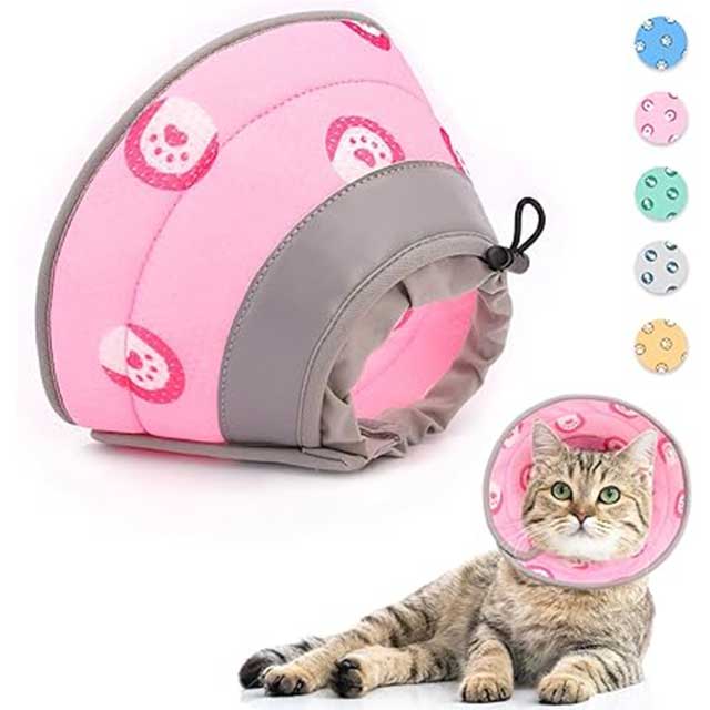 Supet Pink Cat Recovery Collar