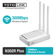 Routeur WiFi sans fil TOTOLINK N302R Plus 300 Mbps à 3 antennes.