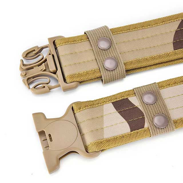 Men’s Tactical Camouflage Belt – Outdoor Oxford Cloth Mountaineering & Work Waist Belt | Wide Nylon Neutral Belt
