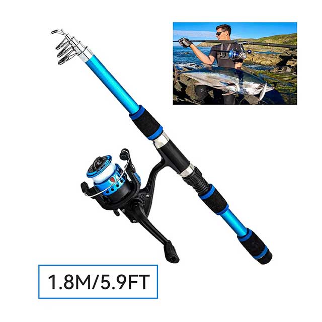 Telescopic Carbon Fiber Fishing Rod 3.0M – Ultralight Spinning & Fly Rod for Carp, Feeder & Travel Fishing