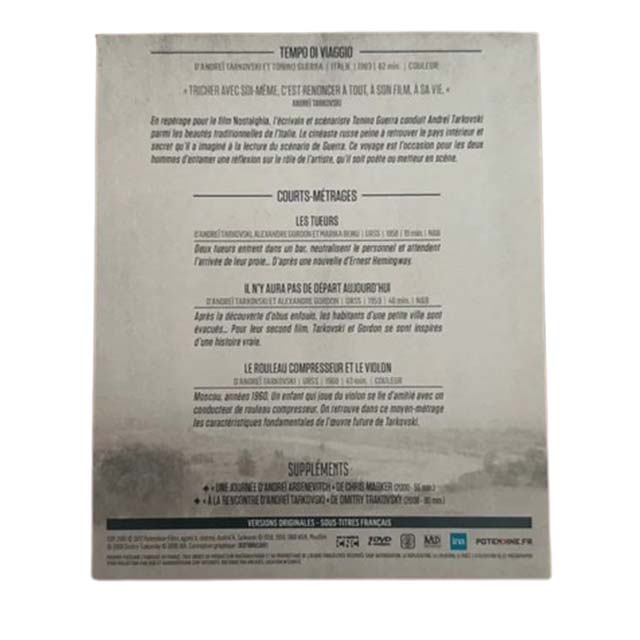 Tempo Di Viaggio & Short Films by Andrei Tarkovsky – DVD Zone 2 Classic Film Collection