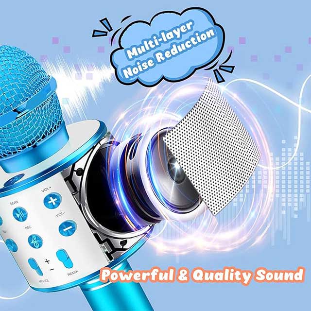 Tesoyzii Kids Karaoke Microphone