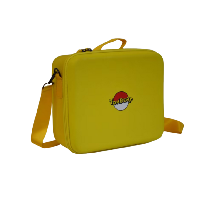 Étui de voyage Tombert pour Nintendo Switch – Sacoche de transport jaune compacte pour console Nintendo Switch et accessoires