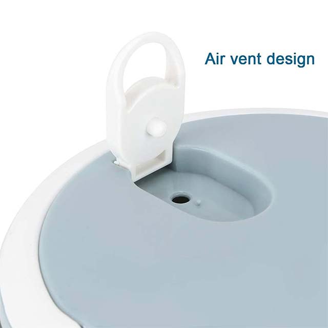 Two-Layer Blue Stackable Stainless Steel Bento Box – Portable Snack & Lunch Container for Students, Kids, and Work