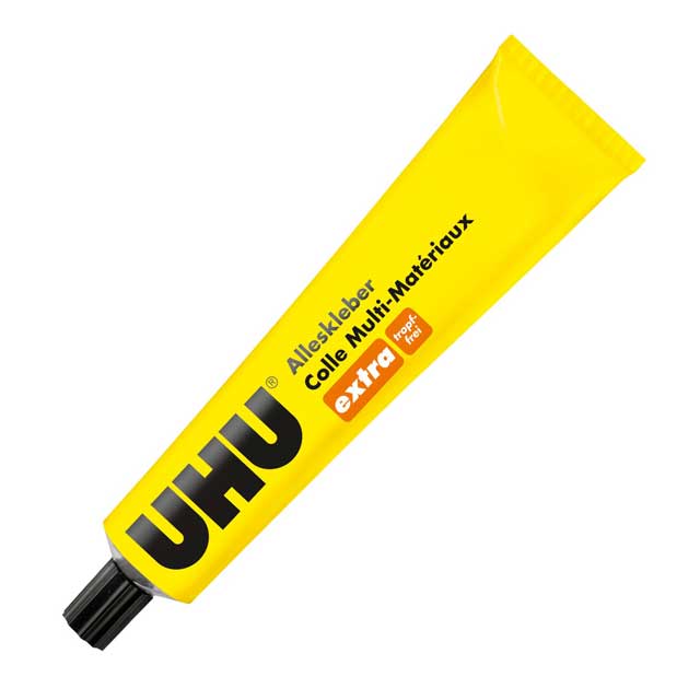 UHU All-Purpose Adhesive Extra Tube 125g – Versatile, Long-Lasting Glue for DIY, Crafts & Repairs