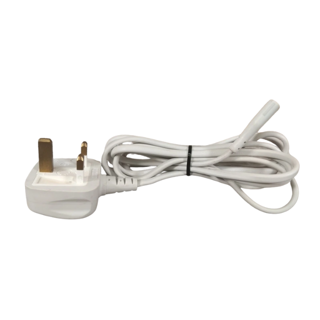 UK Power Cord – Safety Mains Lead Compatible with Apple Devices