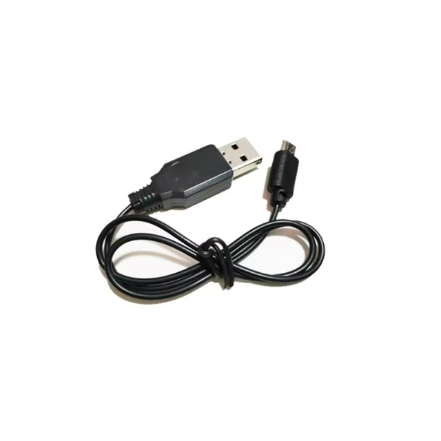 USB Charger for 3.7V LiPo Battery – White Connector Charging Cable for Drones, RC Toys & Mini Vehicles
