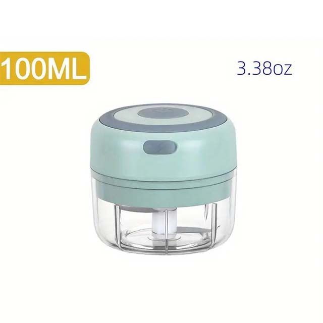 100/250ml USB Electric Mini Garlic Chopper - Powerful Meat Grinder & Vegetable Crusher for Quick and Easy Food Prep