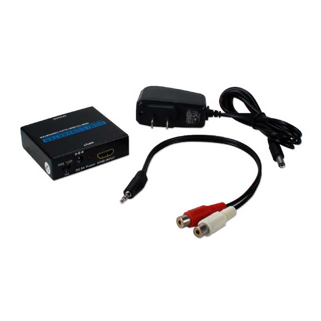 Ultra HD 4K HDMI Audio Extractor & De-Embedder with HDMI Pass-Through – Professional Audio/Video Converter
