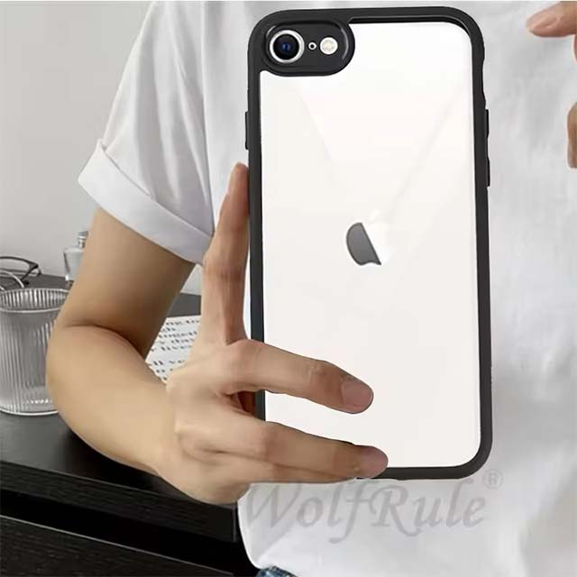 Ultra Slim Clear Case for iPhone SE 2020/2022 with Lens Protector – Durable Capa Design for iPhone SE 2022