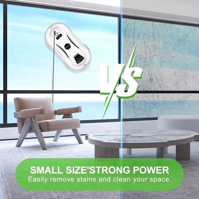 PuRuiKai Ultra-Thin Window Cleaning Robot – Electric Glass Cleaner with Remote Control | Smart Home LimpiaCristales