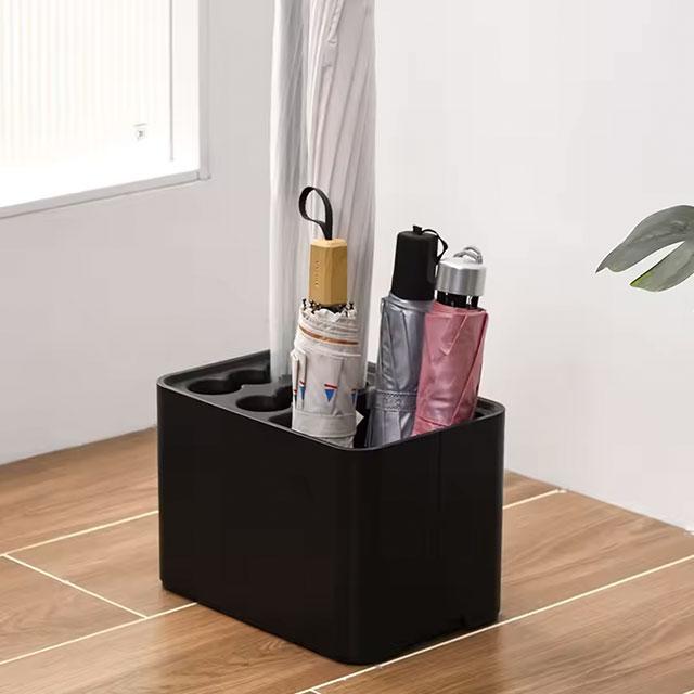 Umbrella Rack with Drip Tray | Space-Saving Corner Storage for Entryway | Holds 10-15 Umbrellas