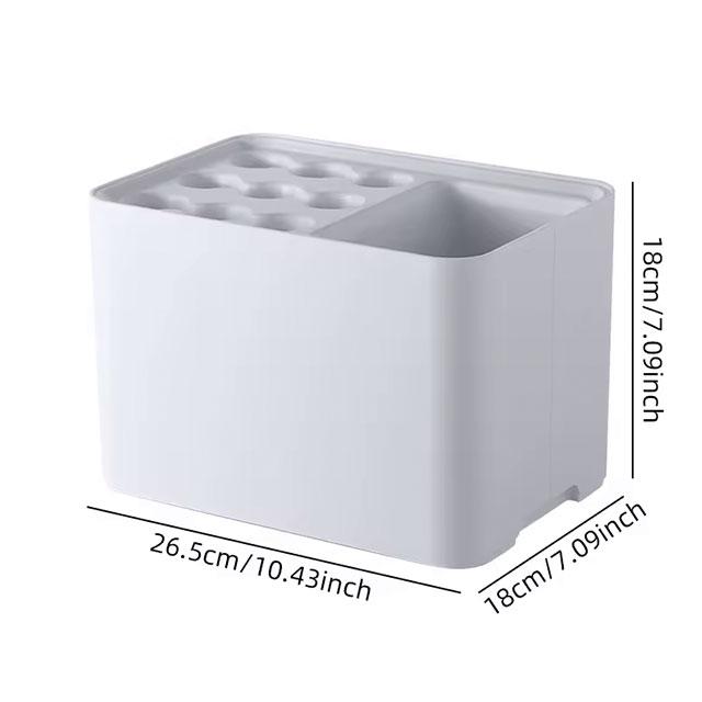 Umbrella Rack with Drip Tray | Space-Saving Corner Storage for Entryway | Holds 10-15 Umbrellas