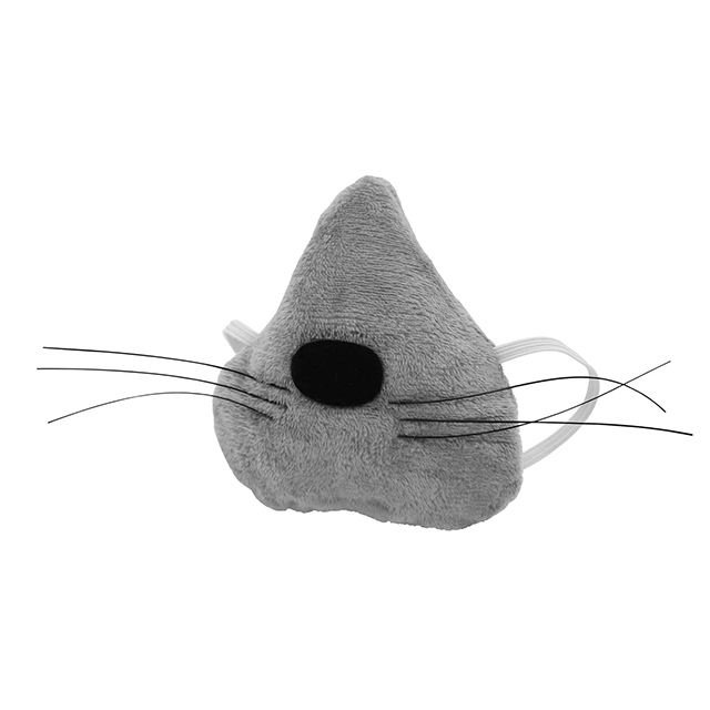Unisex Jumbo Gray Mouse Nose – Realistic Adult Costume Accessory for Theatrical Props & Halloween Costumes
