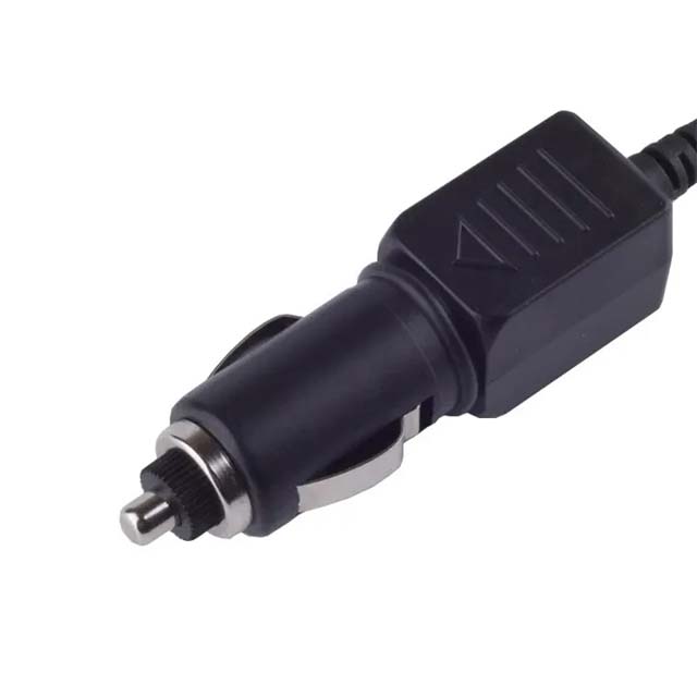 Universal 12V 2A Car Charger & Power Adapter – Cigarette Lighter DC Plug for Driving Recorder, Massage Pillow & Charging Cable