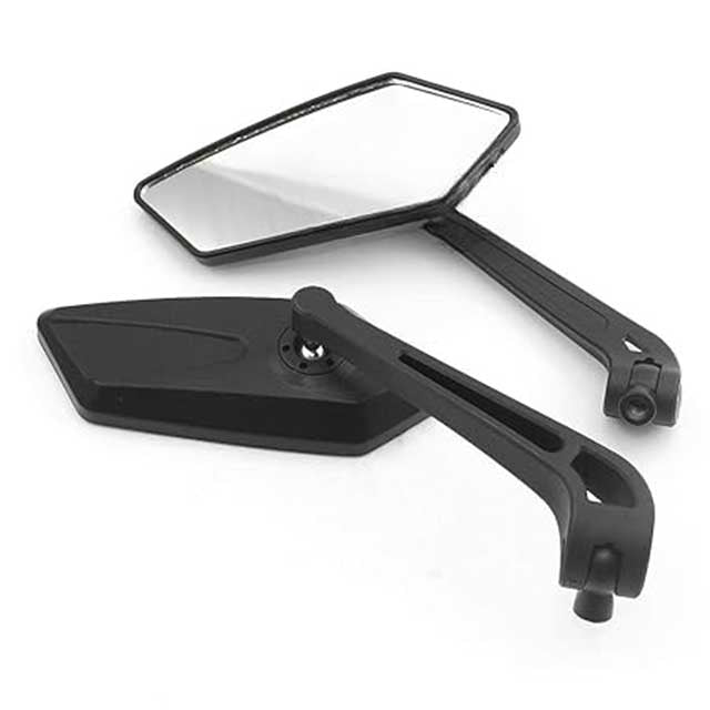 Universal Motorcycle Rear View Side Mirror Pair