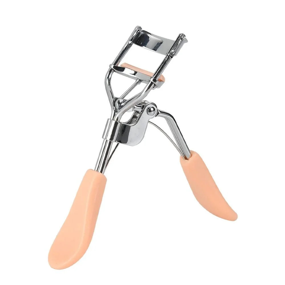 Professional Eyelash Curler with Comfortable Rubber Handle – Long Lasting Natural Lash Curl