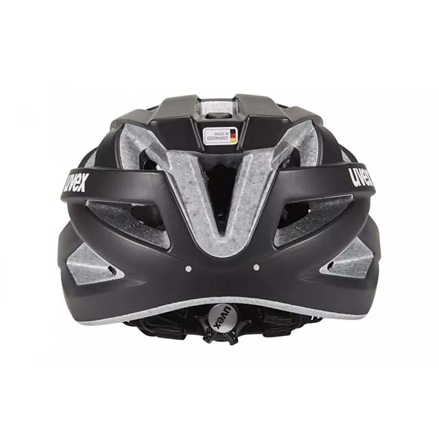 Uvex i-vo cc Black Matte Safety Helmet – Lightweight Protection with UV & Anti-Fog Features