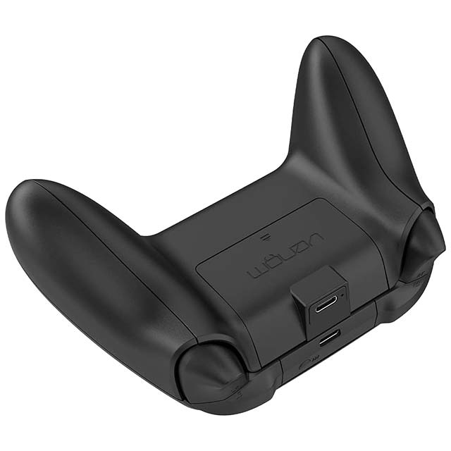 Venom Twin Pack Rechargeable Battery for Xbox Controllers – Premium Black Batteries for Xbox Series X, S & Xbox One