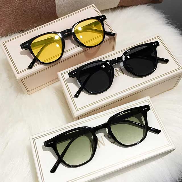 Vintage Square & Round Sunglasses for Women & Men – Luxury Brand Small Frame UV400 Eyewear