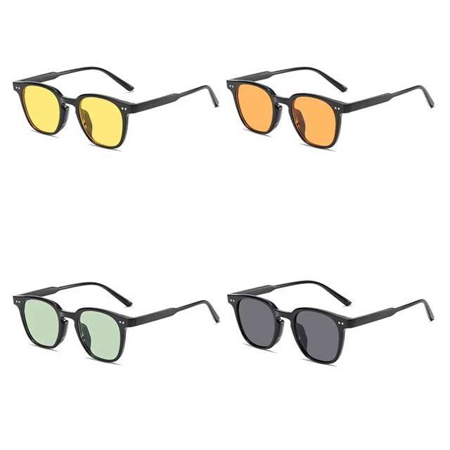 Vintage Square & Round Sunglasses for Women & Men – Luxury Brand Small Frame UV400 Eyewear