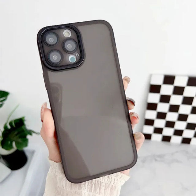 Vivo Y100 5G Transparent TPU Phone Case – Shockproof, Colorful Protective Casing with Soft Lens Protection for Vivo V30 Pro 5G, Y36, Y27, Y17s, Y02, Y02s, Y35, Y75, Y22s & Y22 5G/4G