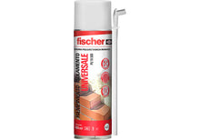 Fischer Universal PU Foam 750ml – High-Expansion Polyurethane Foam with Dispenser for Insulation, Sealing & Gap Filling