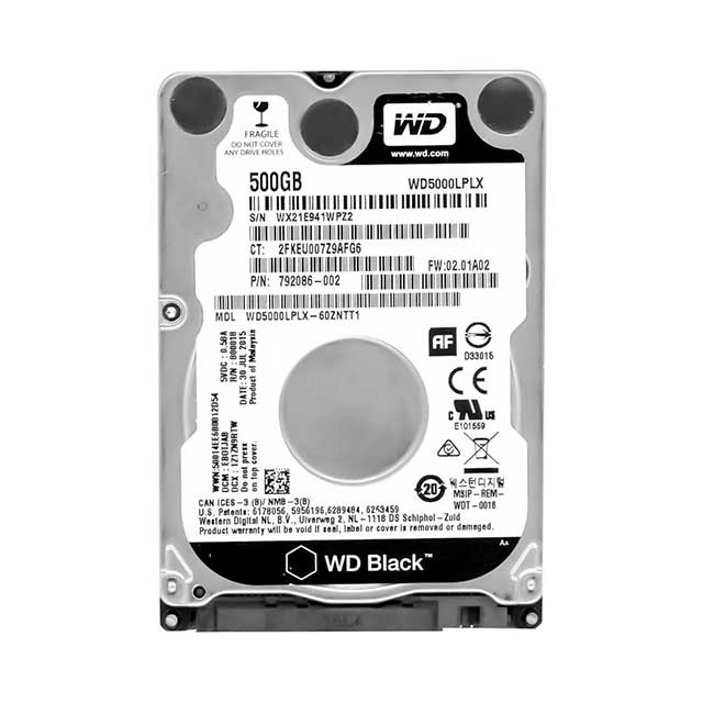 WD Blue 500GB Slim SATA 2.5