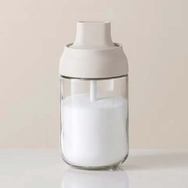 WMMO Spice Jar Set with Lid – Herb & Condiment Storage Tins with Spoon & Sealed Container for Seasonings