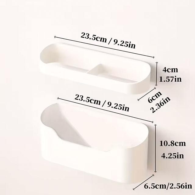 Wall-Mounted Umbrella Holder | Nail-Free Fastener Style | Multi-Functional Umbrella Storage Rack for Home & Office