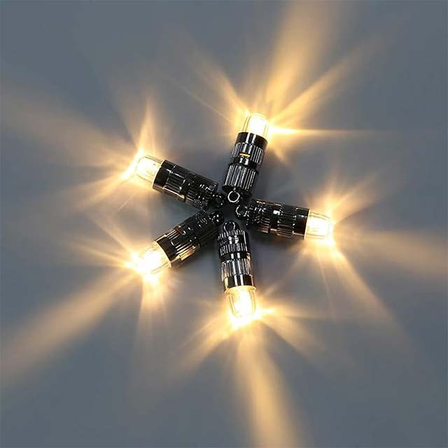 Warm White Battery Operated Mini LED Lights for Party Decorations – Ideal for Paper Lanterns & Balloons (Non-Waterproof)