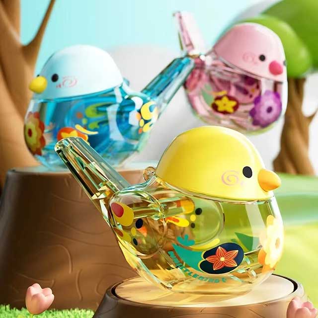 Water Bird Whistle Toy – Musical Bird Call for Babies & Toddlers with Water Sound Effect