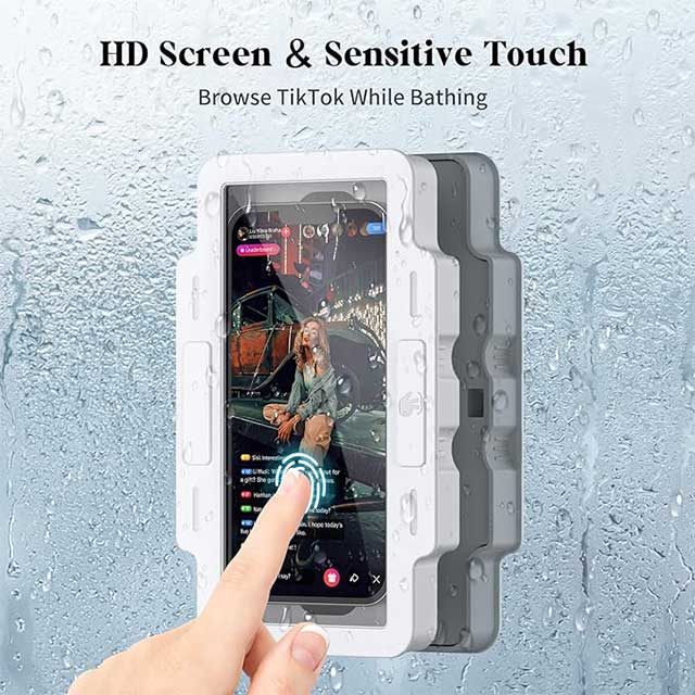Waterproof Shower Phone Holder