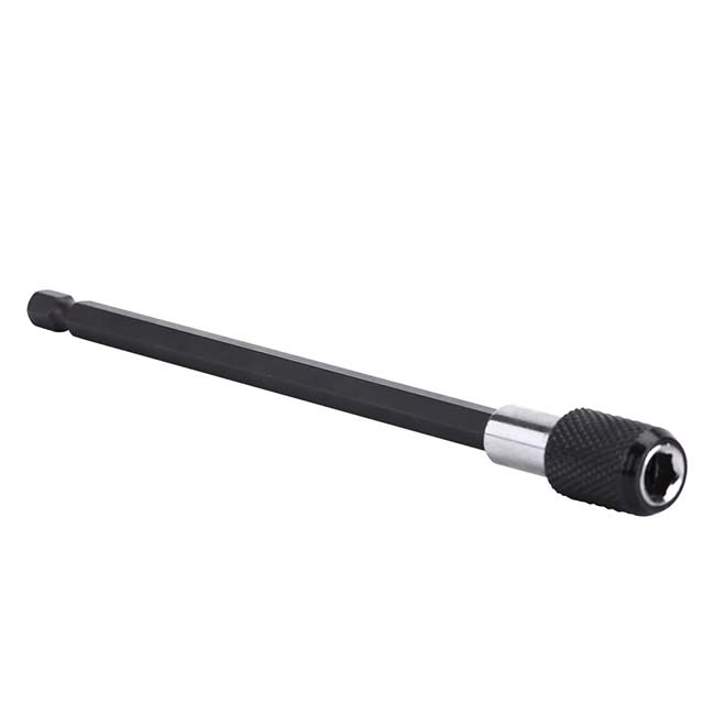 Wedinard High-Performance Black Knurled Screwdriver Holder with Sturdy Extension Bars – Industrial Grade Tool for Engineers