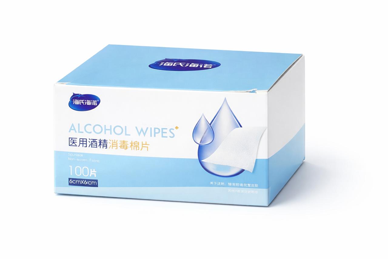 Alcohol Prep Wipes – Disposable Cleaning Pads for Skin & Surface Hygiene (100 Count)