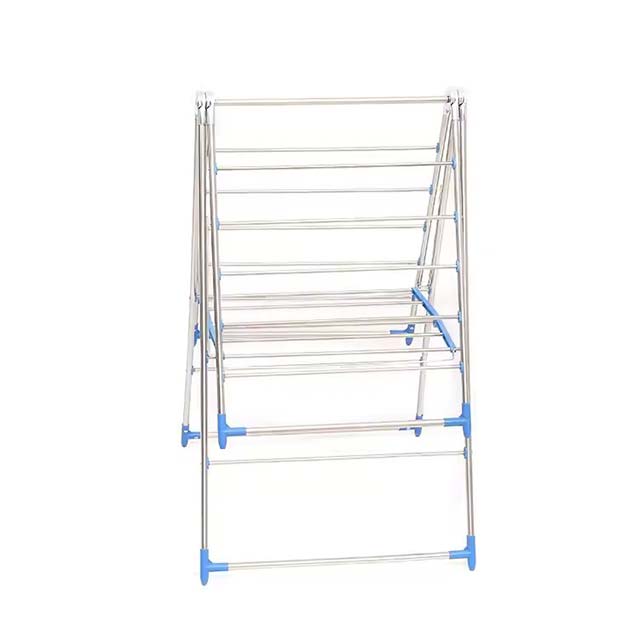 Wholesale Balcony Folding Hanger - Multifunctional Airfoil Clothes & Shoes Drying Rack, Metal & Plastic